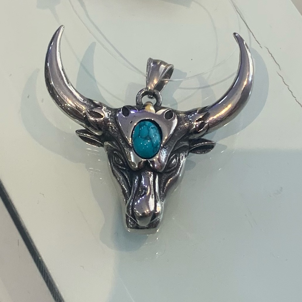 Taurus Turquoise pendant.